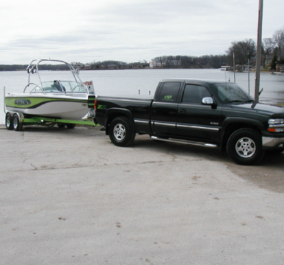 Silver Spray Sports, Fenton, Michigan - Boat launch location