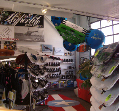 Silver Spray Sports, Fenton, Michigan - Shop location